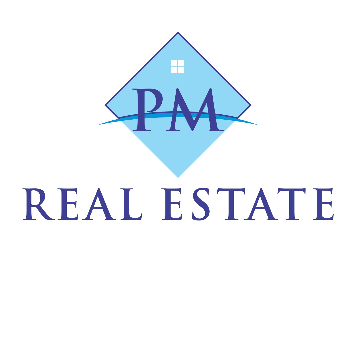 Logo Design by mantabjoss for PM Real Estate | Design #10420338