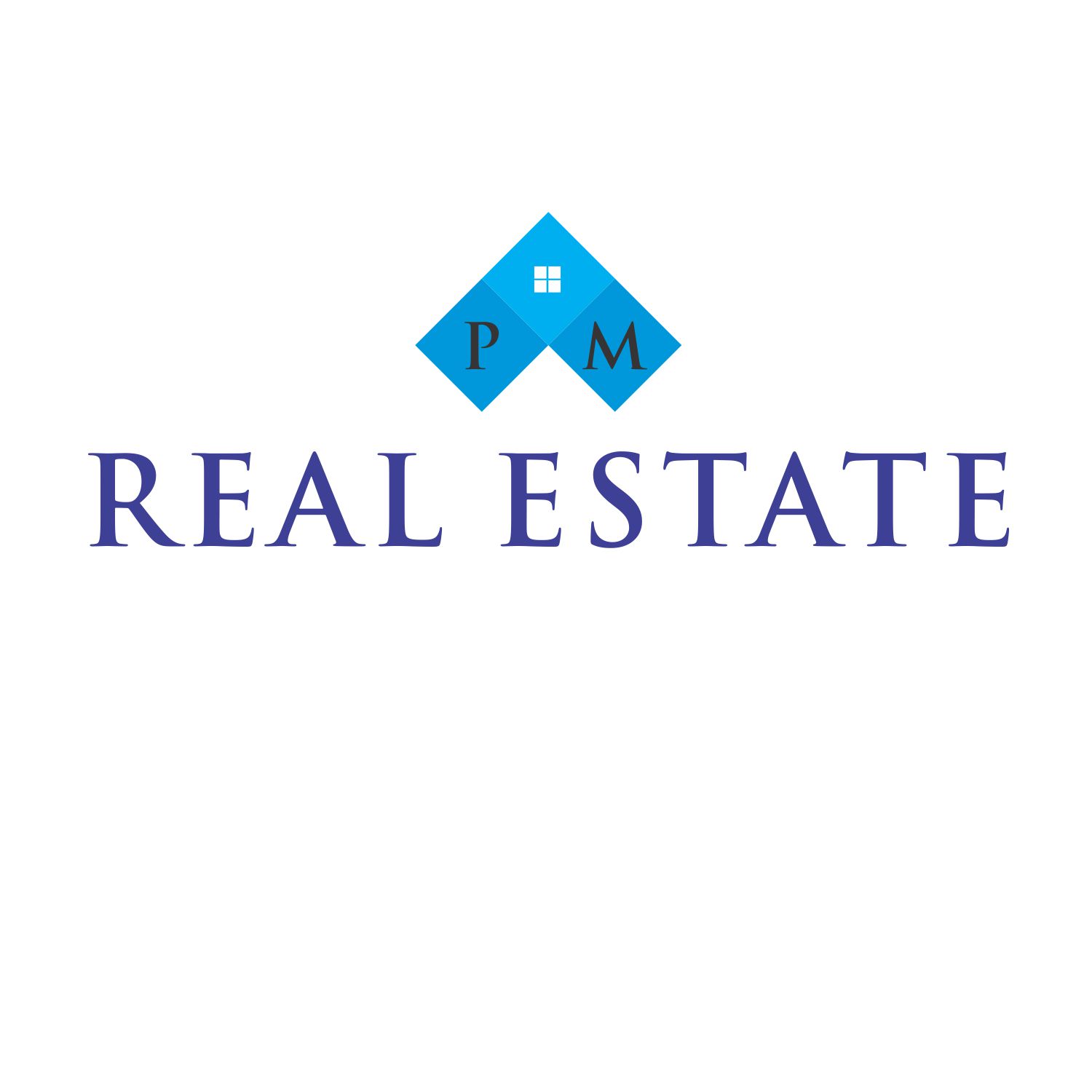 Logo Design by mantabjoss for PM Real Estate | Design #10420430