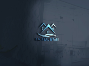 Logo Design by saddam.nh2015 for PM Real Estate | Design: #10474586