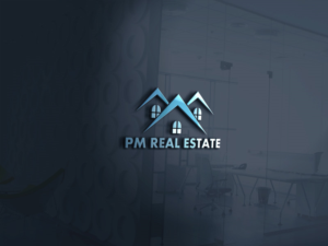 Logo Design by saddam.nh2015 for PM Real Estate | Design: #10474587