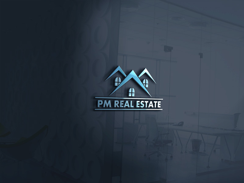 Logo-Design von saddam.nh2015 für PM Real Estate | Design #10474589