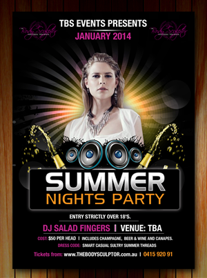 Diseño de Flyer por Sbss para The Body Sculptor | Diseño: #2192351
