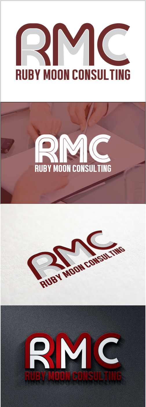 Logo Design by DG for Ruby Moon Consulting | Design #10388586