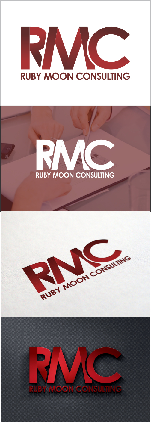 Logo-Design von DG für Ruby Moon Consulting | Design #10388587