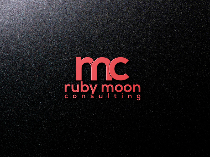Logo Design by designstudio007 for Ruby Moon Consulting | Design #10404034