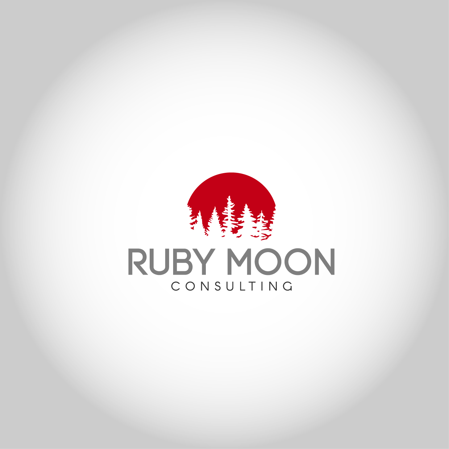 Logo Design by abc. for Ruby Moon Consulting | Design #10384097