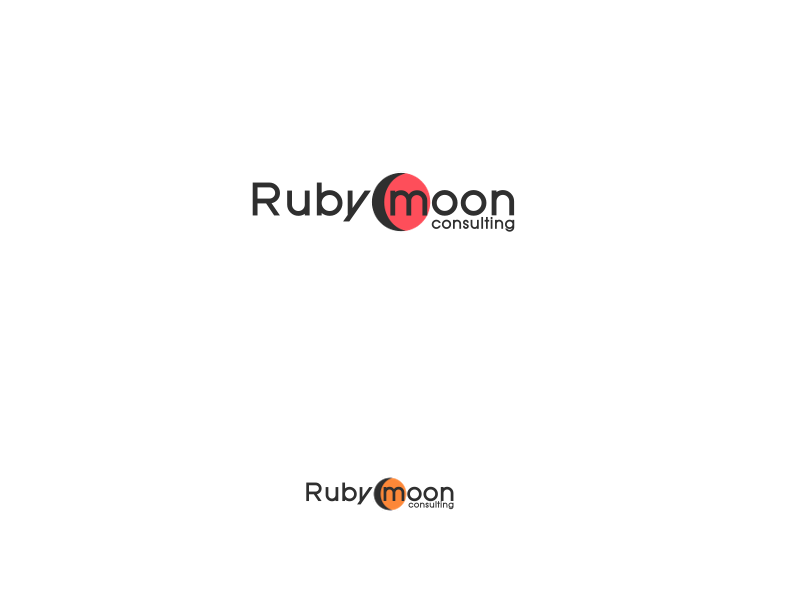 Logo Design by Arafat Rahman for Ruby Moon Consulting | Design #10407416
