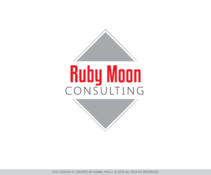 Logo Design by isabel.paoli for Ruby Moon Consulting | Design: #10393956