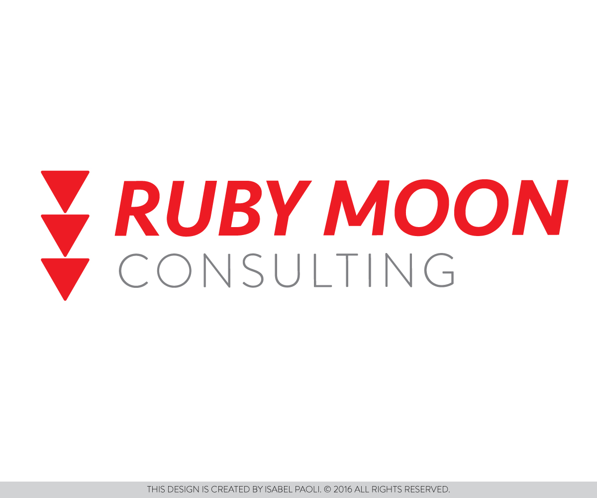 Logo Design by isabel.paoli for Ruby Moon Consulting | Design #10393958