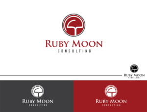 Logo Design by goranvisnjic82 for Ruby Moon Consulting | Design #10379200
