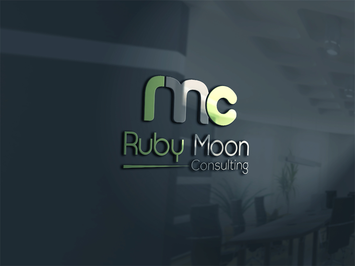 Logo Design by Zeeshan Ali for Ruby Moon Consulting | Design #10379037