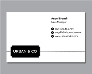 Visitenkarten-Design von foo für dieses Projekt | Design: #2186450