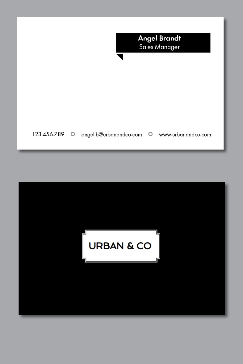 Visitenkarten-Design von foo für dieses Projekt | Design #2186453