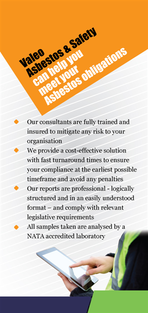 Brochure Design by Impressive Solutions for Valeo Asbestos & Safety | Design: #2223511