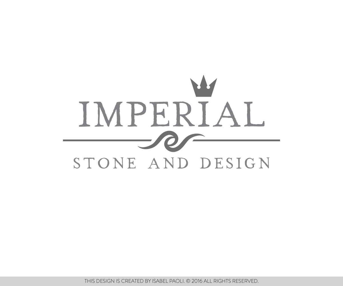 Logo Design by isabel.paoli for Imperial stone and design | Design #10559942