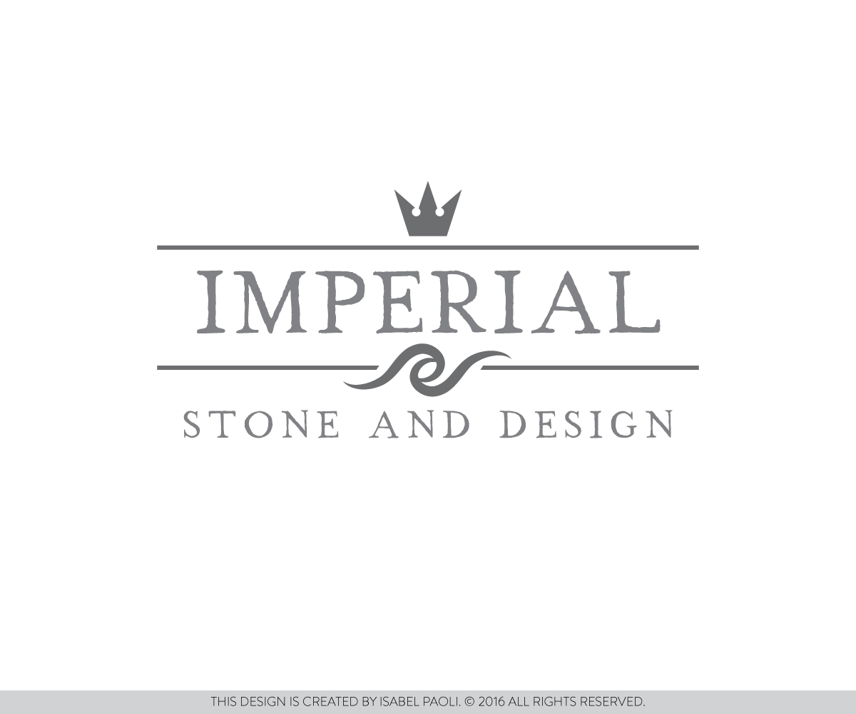 Logo Design by isabel.paoli for Imperial stone and design | Design #10559943