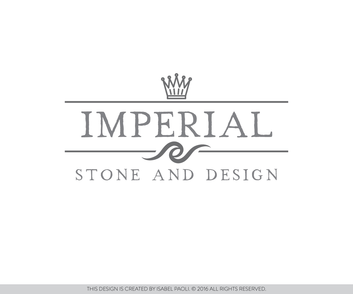 Logo Design by isabel.paoli for Imperial stone and design | Design #10559944