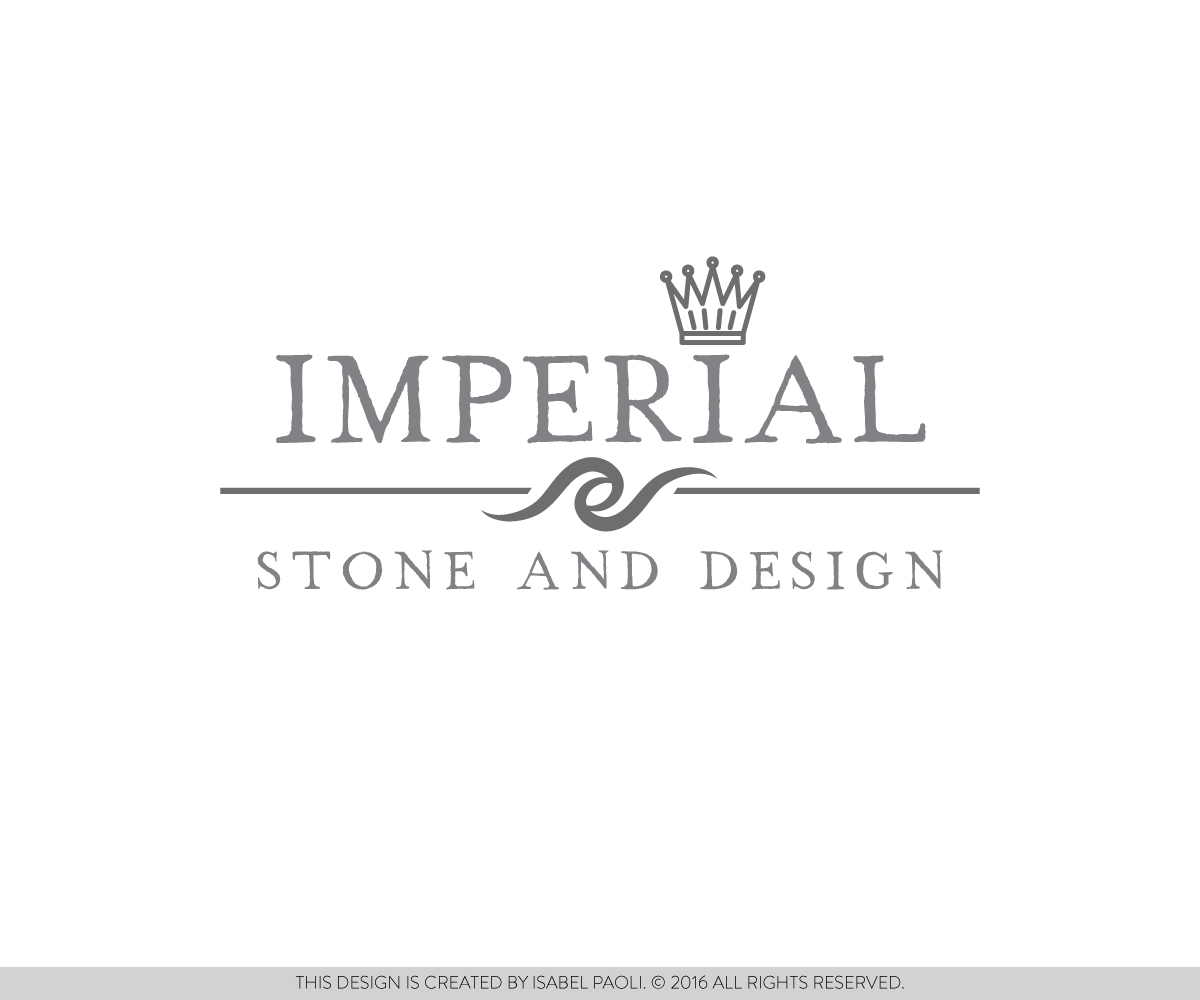 Logo Design by isabel.paoli for Imperial stone and design | Design #10559945