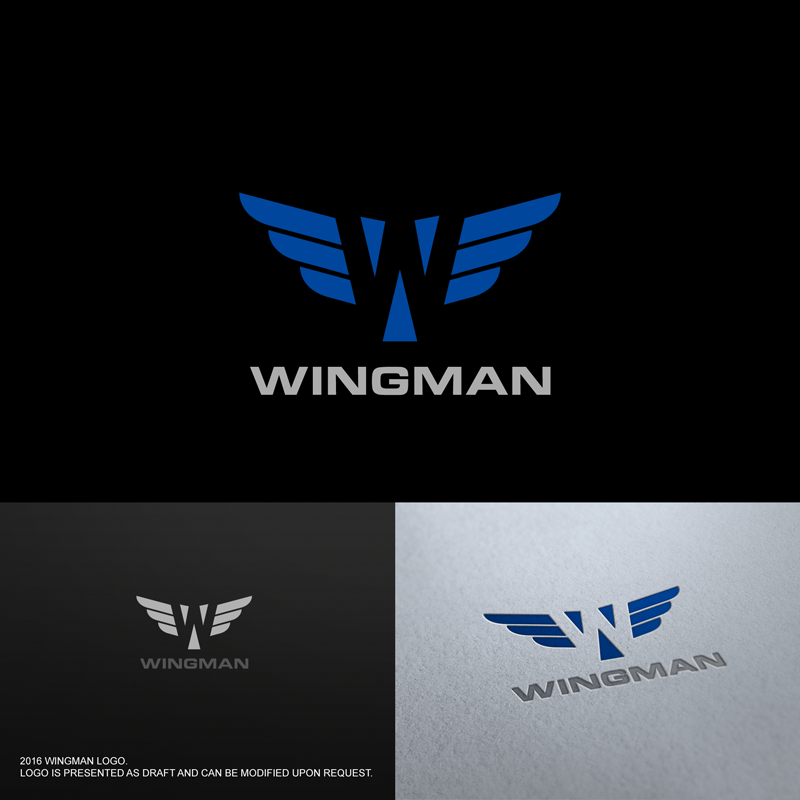 Logo Design by carlomagno for WingMan Tees | Design #10452350