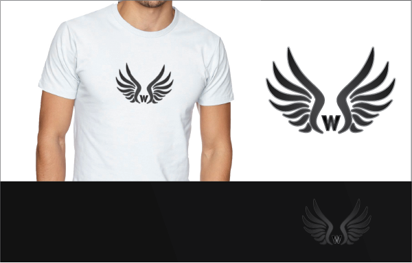 Logo Design by Suren Amarathunga for WingMan Tees | Design #10381503