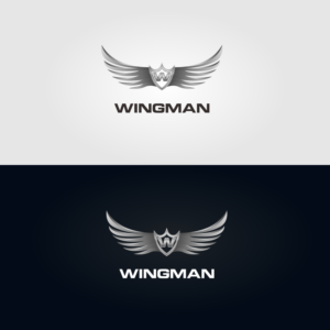 Logo Design by jenggot_merah_ for WingMan Tees | Design: #10386716