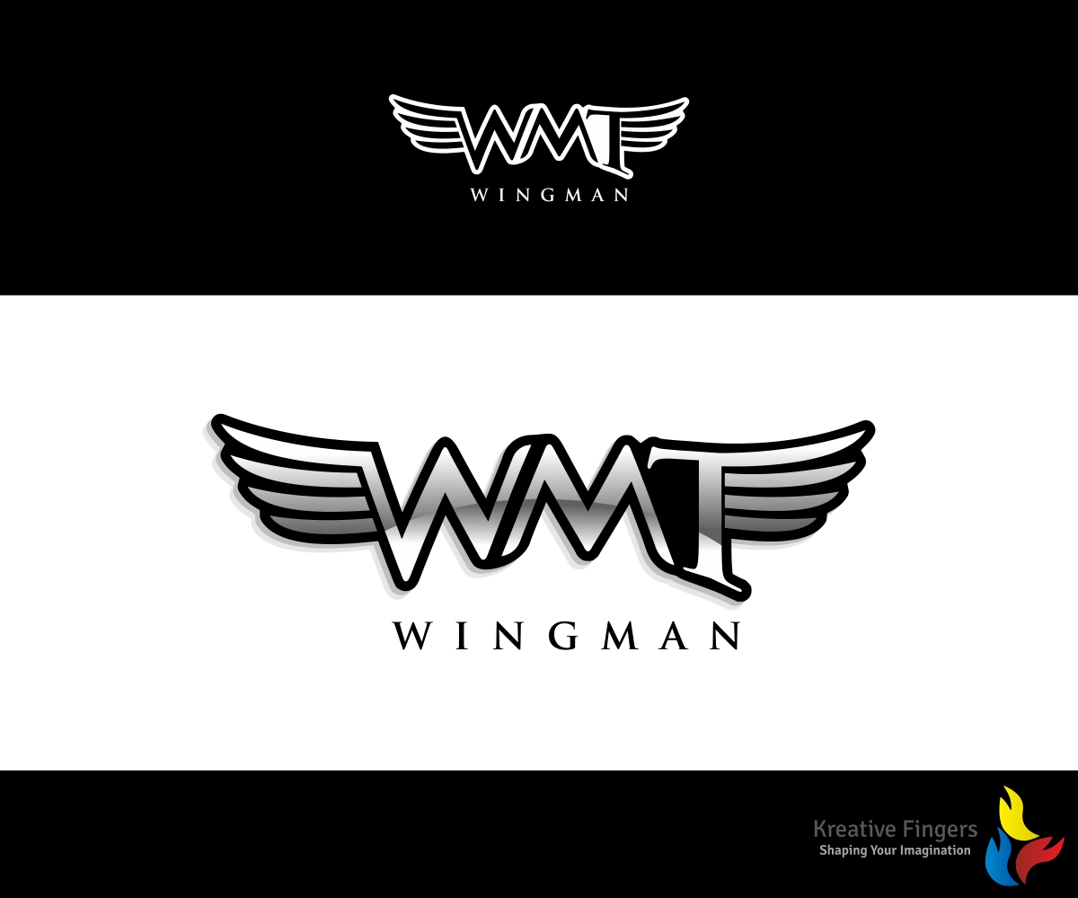 Logo Design by Kreative Fingers for WingMan Tees | Design #10386979