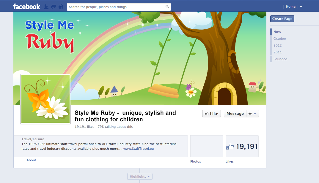 Facebook-Design von yadunath für Style Me Ruby | Design #2197254