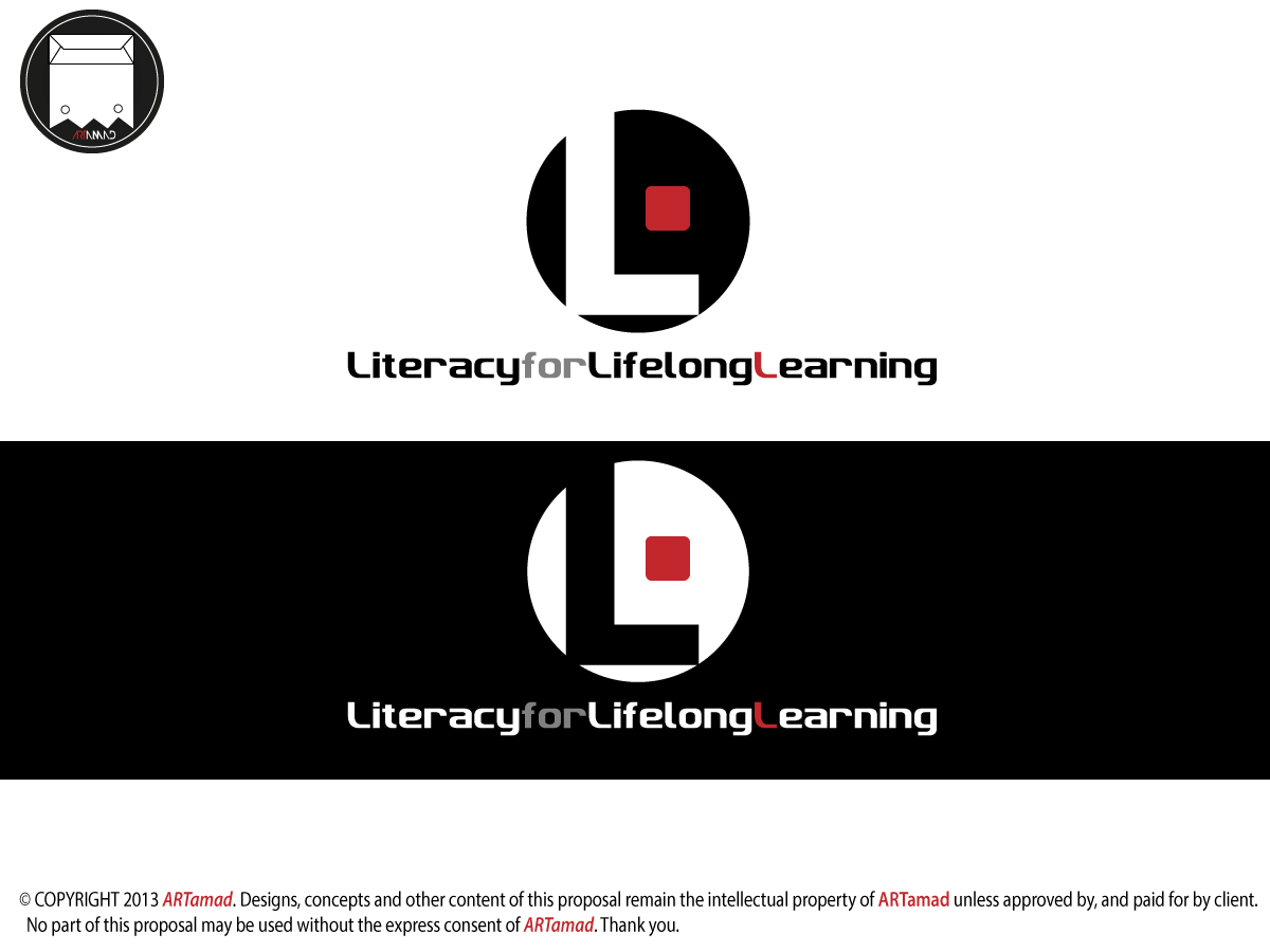 Logo Design by ARTMD for Literacy for Lifelong Learning LLC | Design #2231491