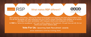 Letterhead Design by Sbss for RSP Recruitment | Design: #2192739