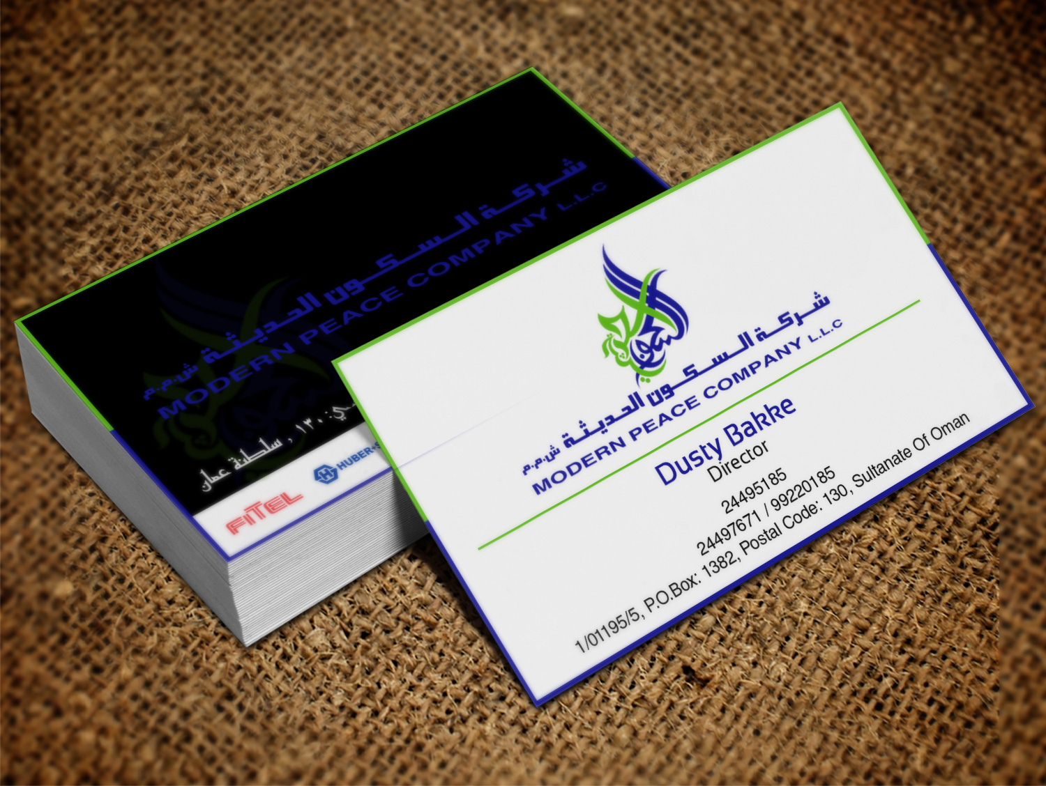 Design de Carte de Visite par Lanka Ama pour Modern Peace Company | Design #10392032