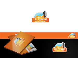 J.R. Perkins Heating & Cooling | Logo Design by Anhlee
