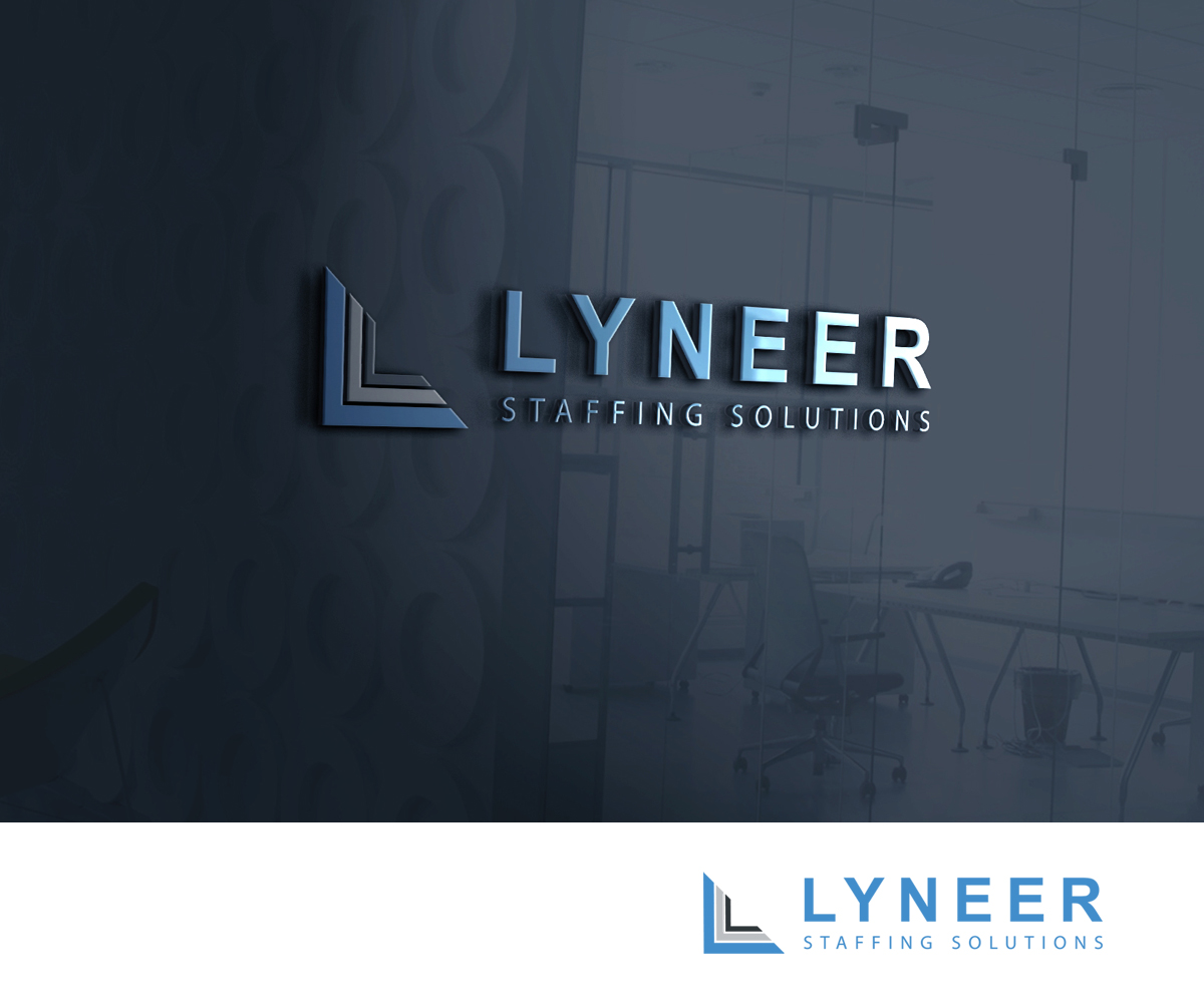 Playful, Modern, Employment Agency Logo Design for Lyneer Staffing - Lyneer Staffing Solutions Cherry Hill Nj