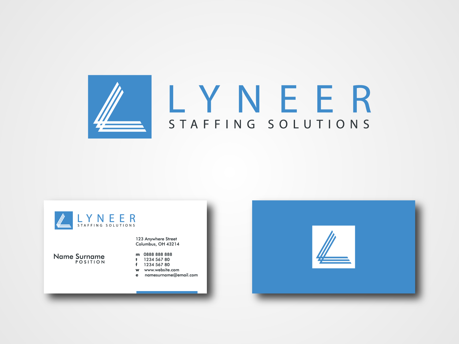 Logo Design by shanks for Lyneer Staffing Solutions | Design #10412914