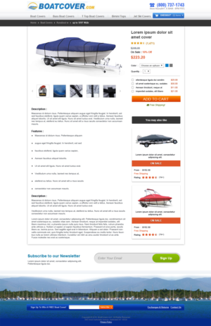 Web Design by Art Geek for this project | Design #10426105