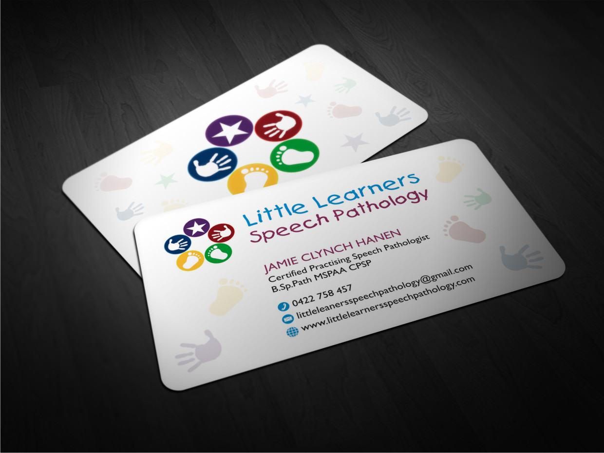 Business Card Design by Atvento Graphics for Little Learners | Design #2187832