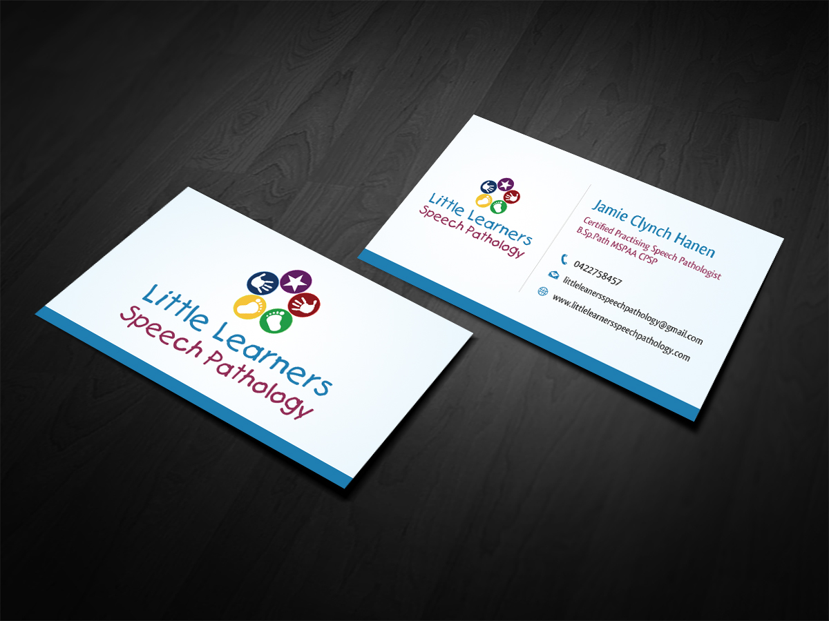 Business Card Design by Owaisias for Little Learners | Design #2187841