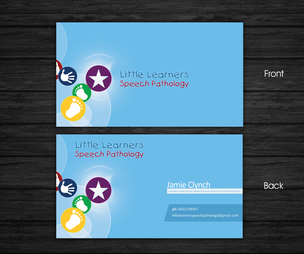 Business Card Design by FutureDesigne for Little Learners | Design #2190914