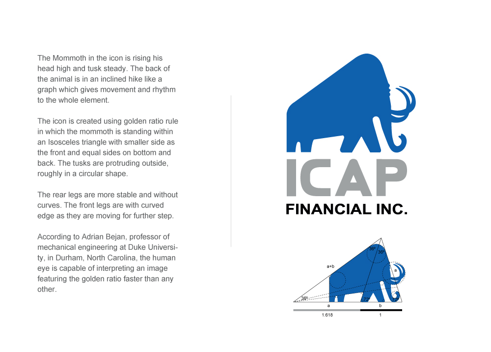 Logo Design by estudioartista for ICAP FINANCIAL INC. | Design #10480143