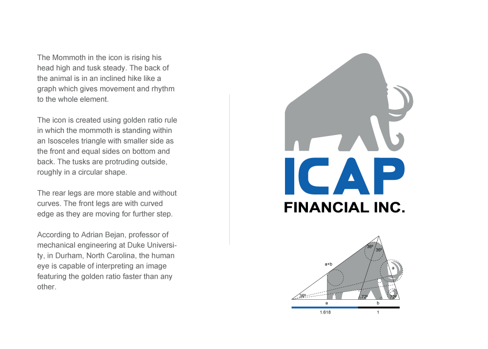 Logo Design by estudioartista for ICAP FINANCIAL INC. | Design #10480144