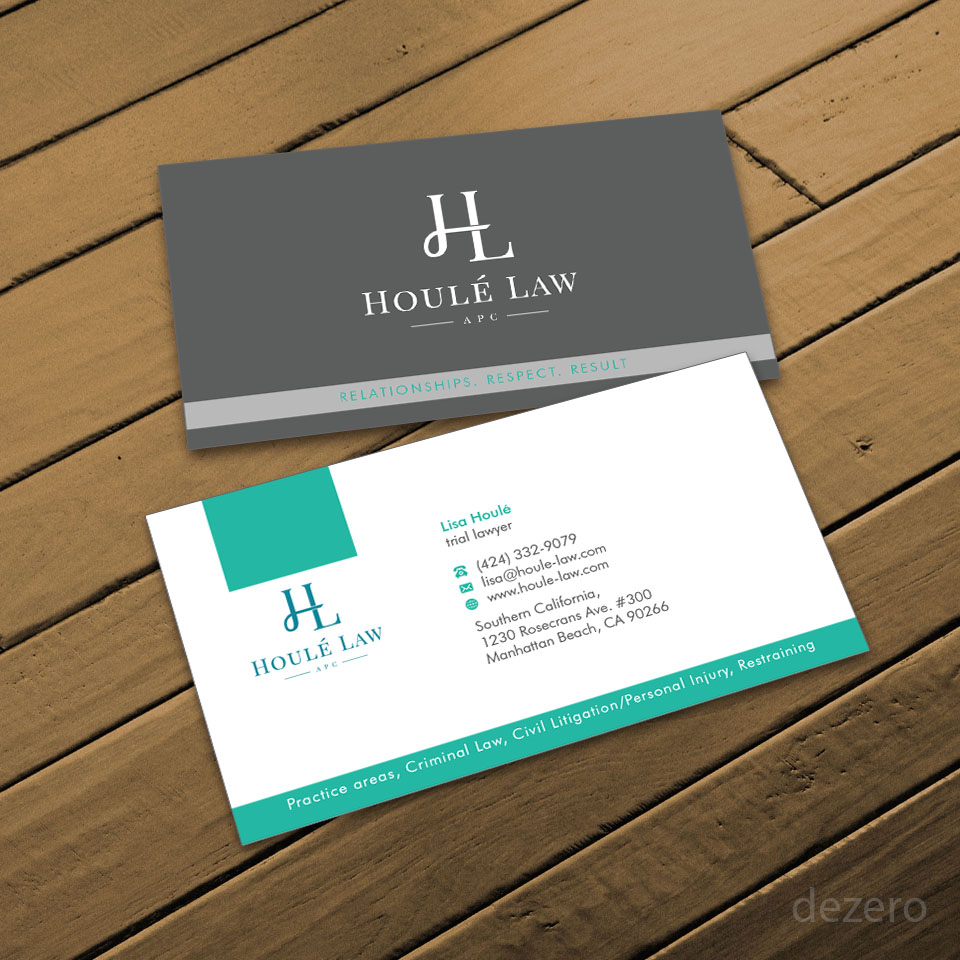 Business Card Design by Dezero for this project | Design #10438149