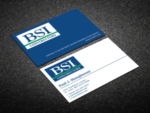 Business Card Design by Verified artistry (Design garden) for BSI Constructors | Design: #10422504