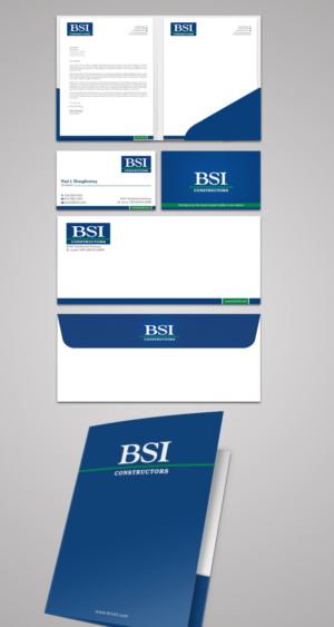 Business Card Design by AFHUN for BSI Constructors | Design: #10687843
