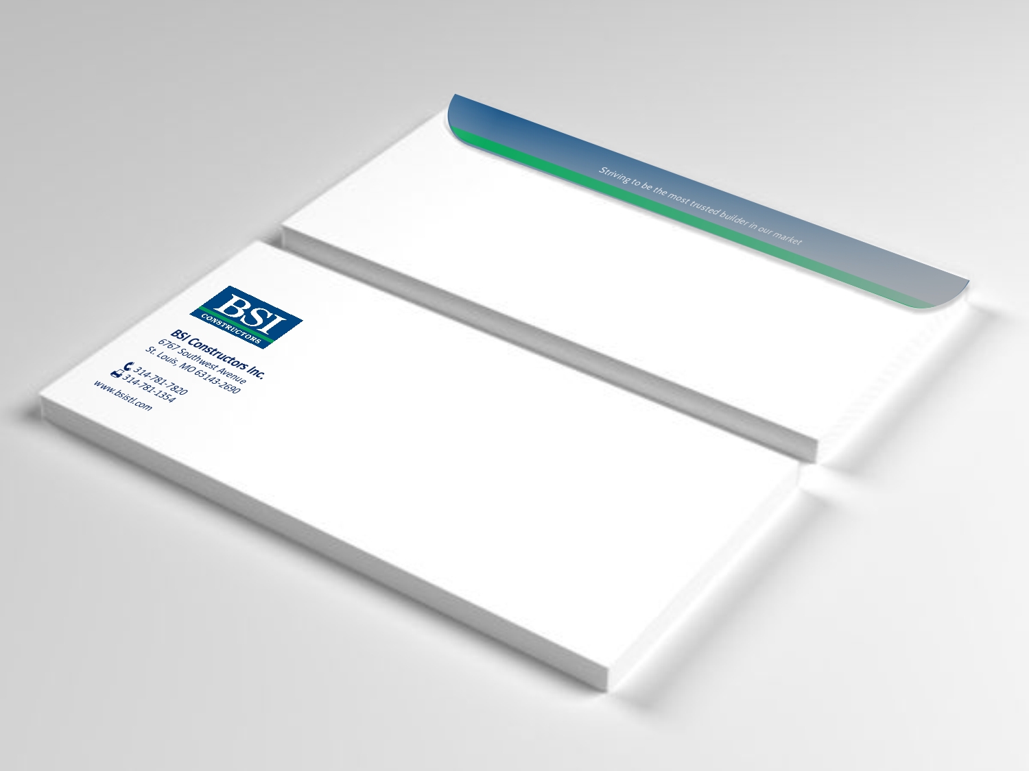 Business Card Design by M2-VisualArt for BSI Constructors | Design #10425347