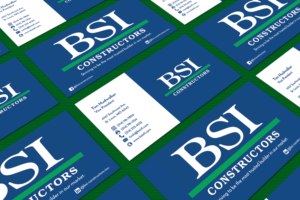 Business Card Design by HD Design Works for BSI Constructors | Design: #10389745