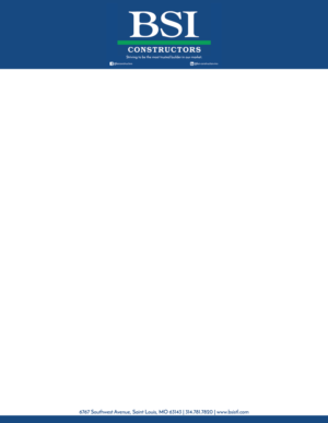 Business Card Design by HD Design Works for BSI Constructors | Design: #10389754