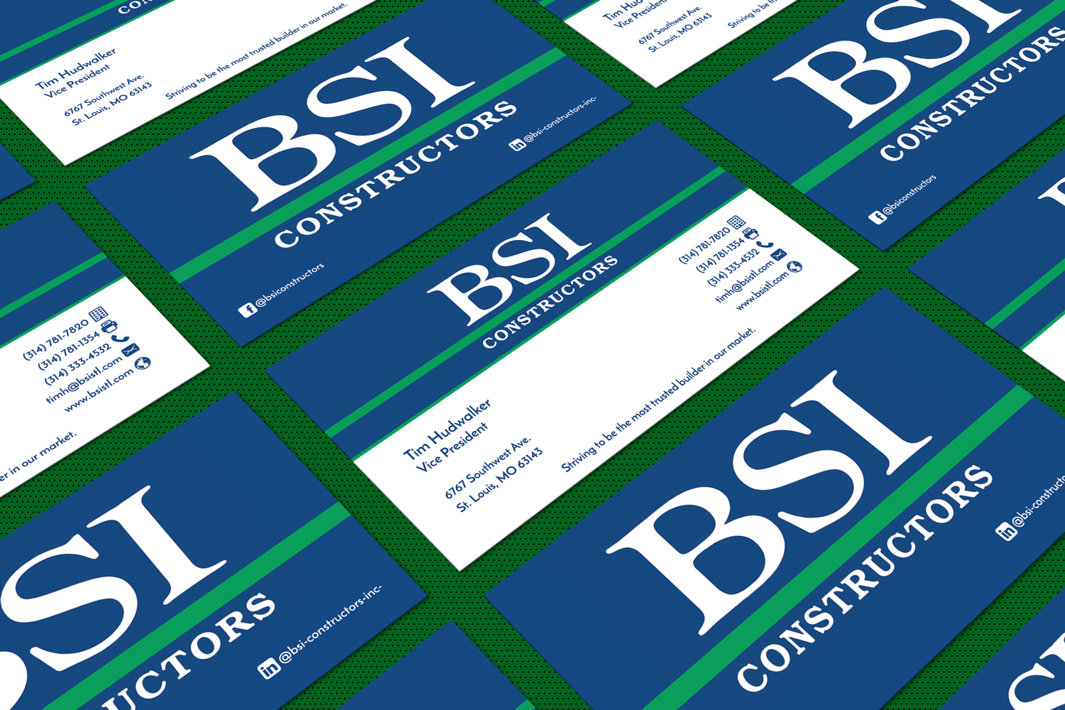 Business Card Design by HD Design Works for BSI Constructors | Design #10403004
