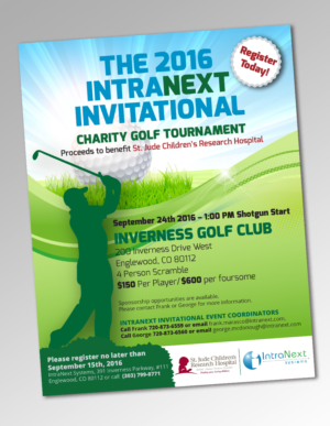 IntraNext Golf Invitational | Design de Flyer par andrew3344