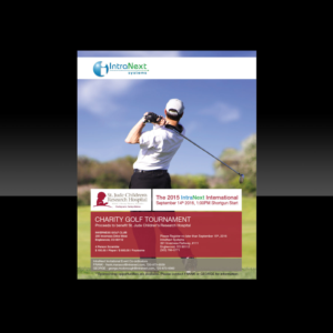 IntraNext Golf Invitational | Flyer Design by M K G