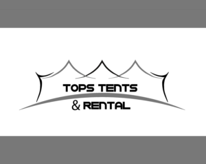 Logo-Design von E.Dorranipour für Tops Tents & Rentals | Design: #10448006