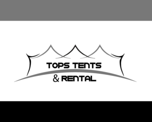 Logo-Design von E.Dorranipour für Tops Tents & Rentals | Design: #10448007